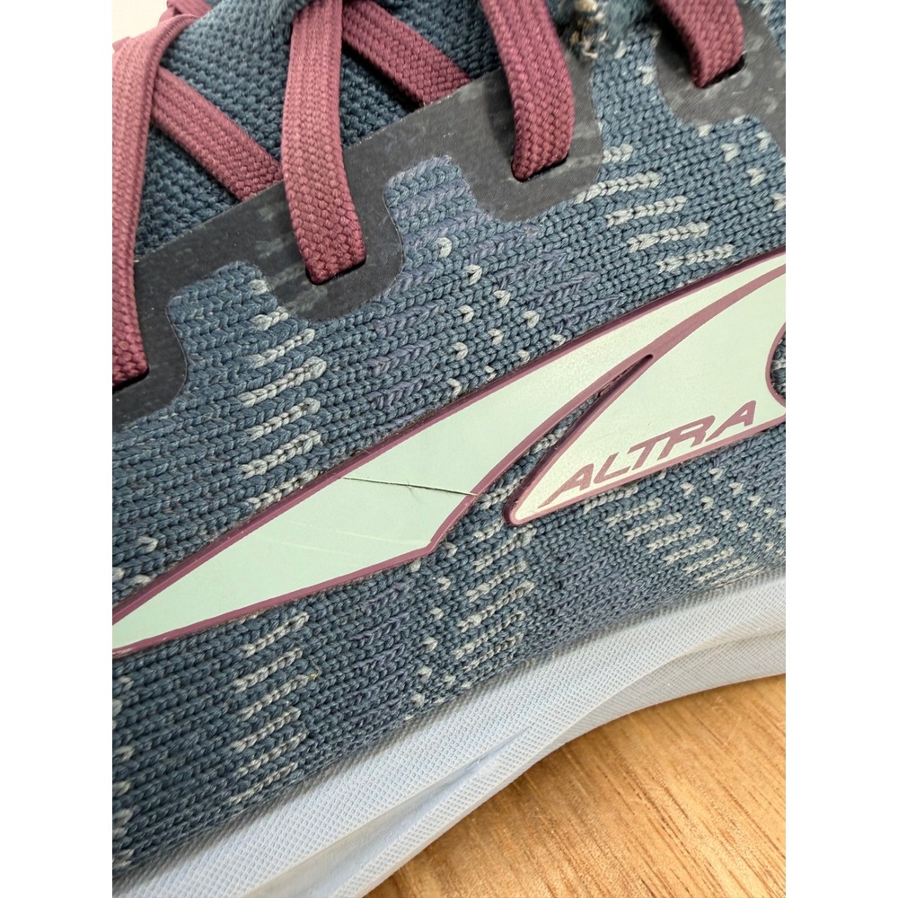 Altra Escalante 4 Smartwool Blue Burgundy Running Shoes AL0A82CT445 Womens 8.5 - Picture 2 of 12